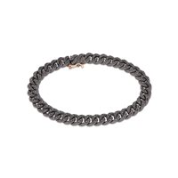 Pulsera Mano-J. in Titanio Diamante Black 3.54 Ct GR6BRTBSN - GR6BRTBSN